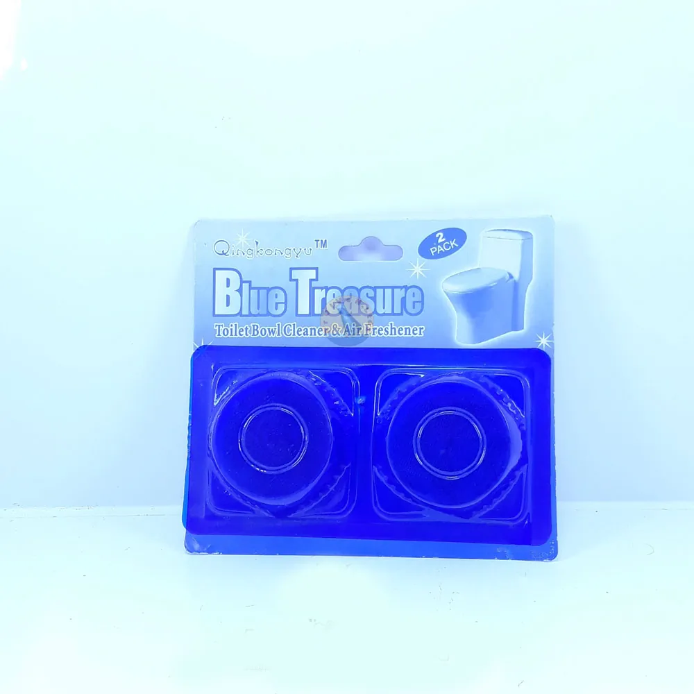 Pastilla De Baño Azul x 2